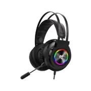 Havit H654D RGB Gaming Headset Microphone 3.5mm AUX USB Headphone