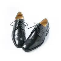 在飛比找momo購物網優惠-【ALAIN DELON】時尚名流百搭紳士皮鞋A16003(