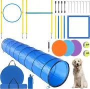 YGORTECH Dog Agility Training Equipment - Dog Obstacle Course Training Starter K