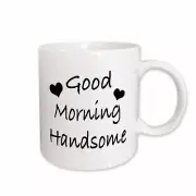 3dRose Good morning handsome Mug