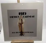 1973 Dieters Calendar For The Sensuous Woman Pinups Vintage Calendar Plus Size