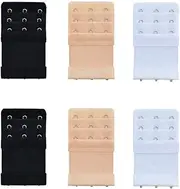 [LAARYBAOO] Women's Bra Extender/Bra Extension/3 Hook/Soft and Comfortable Bra Extension, Multi