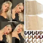 100G+ Thick Human Hair Extensions Clip In Real Remy Hair One Piece 3/4 Full Head