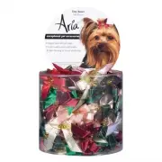 Aria Gold-Beaded Tiny Bows for Dogs, 100-Piece Canisters