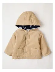 [Sprout] Reversible Cord Jacket in Beige