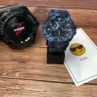 在飛比找Yahoo!奇摩拍賣優惠-POMELO柚 CASIO G-SHOCK 迷彩 深藍 潮流