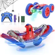 Spider Remote Control Car for Boys,360°Rotating Double Sided 4WD