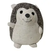 Fabric Sand 23cm Happy Hedgie Doorstop Home/Office Weighted Heavy Door Stopper