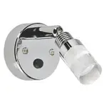 Narva 12V Silver Interior Lamp With Touch Switch & 2A USB Socket - 87483