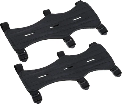 2 X Arm Guard with Adjustable Straps Cow Leather Archery Protective Gear