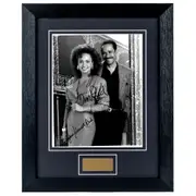 Daphne Maxwell Reid & Tim Reid Personally Signed WKRP in Cincinnati/Fresh Prince Of Bel Air 8 x 10 Photograph Framed