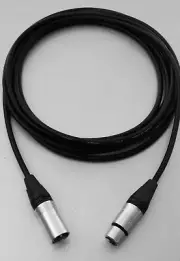 Canare L4E6S Star Quad Microphone Cable 10ft | Neutrik Nickel/Silver XLR-F XLR-M