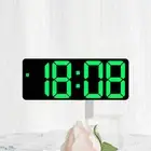 LED Desktop Alarm Clock Table Digital Wall Clock for Bedroom Teens