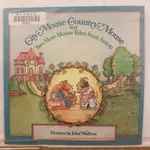 二手書📗英文繪本CITY MOUSE - COUNTRY MOUSE//JOHN WALLNER//童話、民間故事