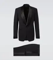 [Tom Ford] Tom Ford Wool-blend tuxedo AU 93 black