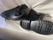 NORTH Black Rubber Over boots Fire Rescue EMT Hazmat SIZE XL 14-15