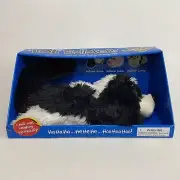 LOL Rollovers Black/White Puppy Dog Motion Activated Laughing Plush NEW IN BOX