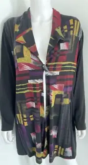 NWT ~ ts TAKING SHAPE [size M 18] Mondrian knit Cardigan Jacket rrp $160