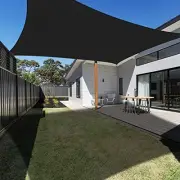 Waterproof Sun Shade Sails Canopy Awning Shelter, UV Blockage Backyard Patio