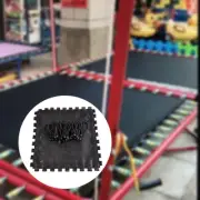 Trampoline Mat Jumping Pad Easy to Install Premium Water Resistant with 36 Ball