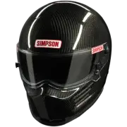 Simpson Racing 720103C Snell SA2020 Carbon Bandit Racing Helmet - Large