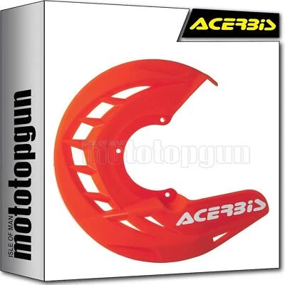 acerbis disc cover x-brake orange 2 husqvarna fc 350 2015 15 2016 16 2017 17