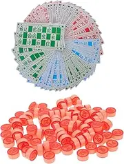 ORFOFE Bingo Number Chess Cards Game Props Lightweight Portable Math Skills for Teaching Learning