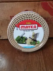 NEW Mayka Toy Block Tape Lego Compatible 4-Stud, Tan 2m/6.5 Ft Roll