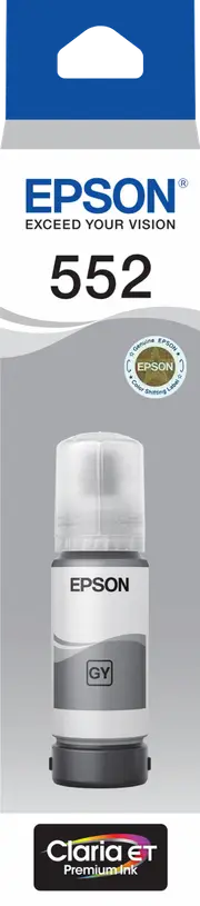 Epson T552 Grey EcoTank Ink Bottle