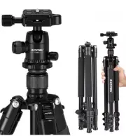 ZOMEI Q555 Professional Aluminium Tripod&Ball Head Travel for Canon Camera Nikon
