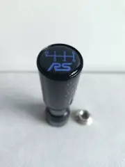 RS CARBON 6SP SHIFT STICK GEAR KNOB FOR FORD FOCUS MK2 MK3 MK4 FIESTA 2.3 TURBO (for: Ford)