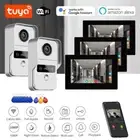 WiFi Video Doorbell Waterproof Intercom Inductive Card Unlock Door Phone Camera#