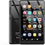 5 Inch MP3 Player with Bluetooth and WiFi, 80 GB Android MP4 Player, Children's Player with Speakers, HiFi Sound, Streaming Music Player with Spotify, YouTube