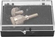 Saxophone Neck Screw Set, Metal Sax Screws for Soprano Alto Clarinet, 4mm and 5mm Sizes, Easy Installation, sturdy and Practical Accessory