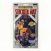 Kobe Bryant Vintage Starline Mini Poster Sticker New Never Opened