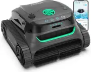Cordless Robotic Pool Cleaner, 210 Mins Runtime, 90W Powerful Suction,