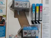 2 Genuine HP 910XL Black Ink & HP 910 Cyan, Magenta, Yellow Ink Cartridges