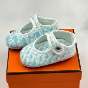 NEW! HERMES Baby Shoes 10cm First Shoes with Box Storage Authentic