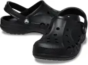 Crocs Unisex-Adult Baya Clog Black - US Men's 10 Women's 12 / EUR 43-44