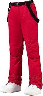 [Haitpant] Men's Women's Waterproof Snow Pants, Outdoor Sports Windproof Ski Suit, Winter -30 Degrees Warm Snowboarding Trousers