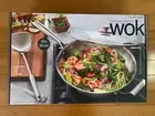 MIU Ultimate Stainless Steel 13"= 34cm Wok Tri-Ply Clad includes Lid,Spatula