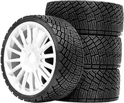 4Pcs RC Car Wheels and Tires RC Crawler Car Tires Model Trucks DIY Accs