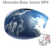 Mercedes Actros MP4 Front Mirror Glass Lens Heated Above Windscreen