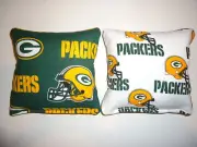8 Cornhole Bag Set Corn Hole Toss Green Bay Packers Gpr/Wpr