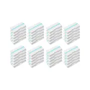 40 Pack Vacuum Mop Pads Refills Replacement for Vm252 Vacmop Pro Vacuum Mops, Disposable Mop Pads