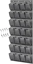 MISSLO 28 Pockets Large Over the Door Shoe Organiser