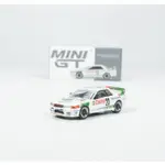 MINI GT 64 日產 NISSAN SKYLINE GT-R (R32) GR. A #23 1990 MACAU