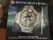 NEW ANIMATED SEANCE SPIRIT HALLOWEEN OUIJA BOARD PLANCHETTE MOVES LIGHTS PROP