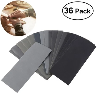 Sandpaper Set Sanding Blocks for Wood Automotive Pack Waterproof