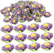 50Pcs Flower Diffuser Aromatherapy Diffusers for Home Decor Safe Material Unique Floral Design for Bedroom Bathroom Living Fragrance